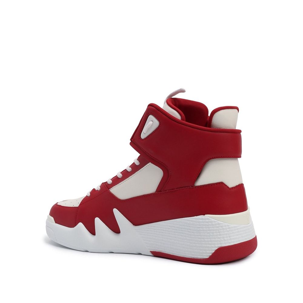 Multicolor Calfskin High Top Sneakers