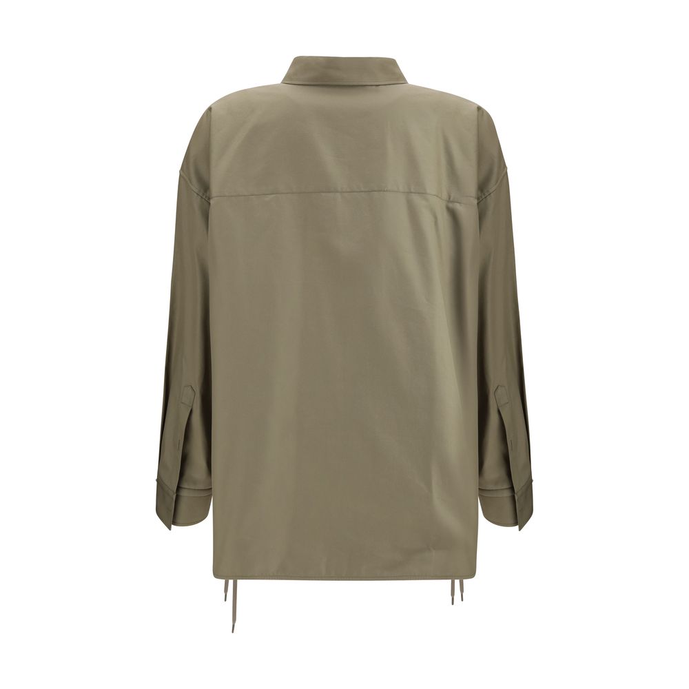 Beige Cotton Shirt