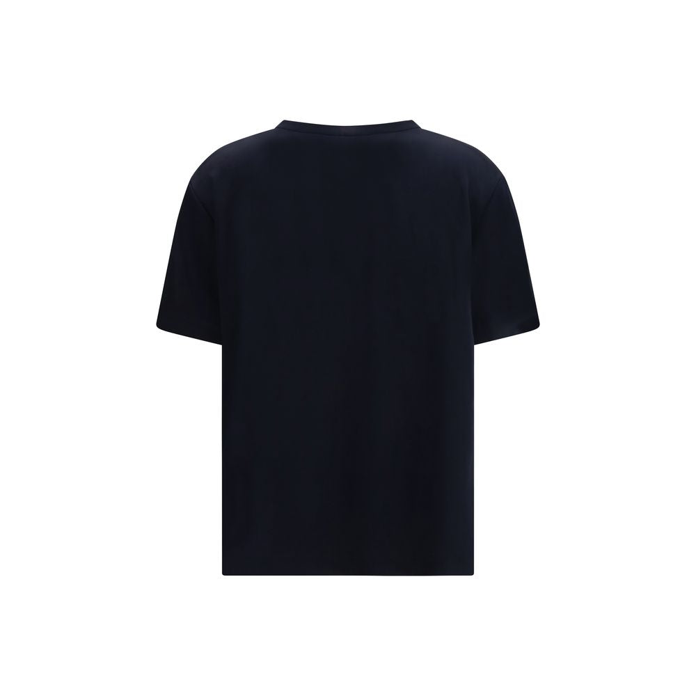 Blue Viscose T-Shirt