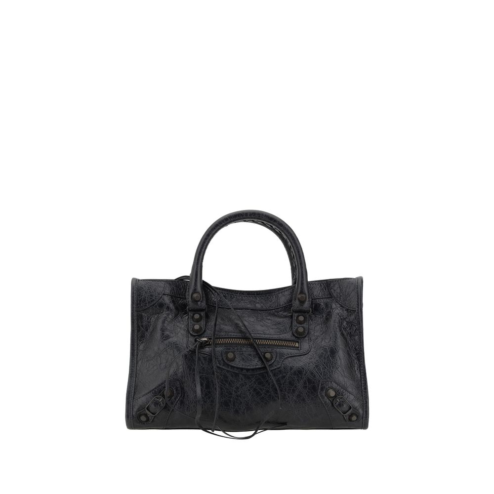 Black Calf Leather Bos Taurus Shoulder Bag