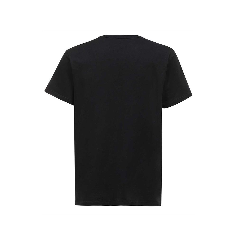 Black Cotton T-Shirt