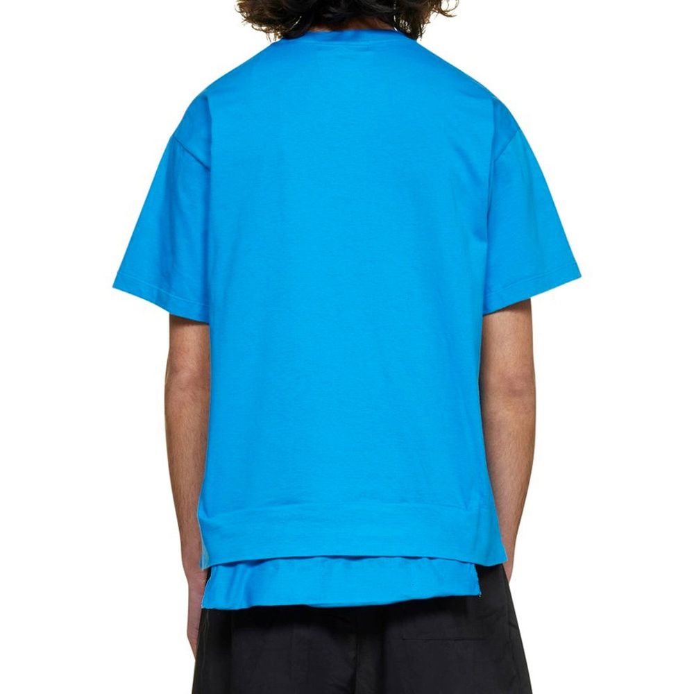 Blue Cotton T-Shirt