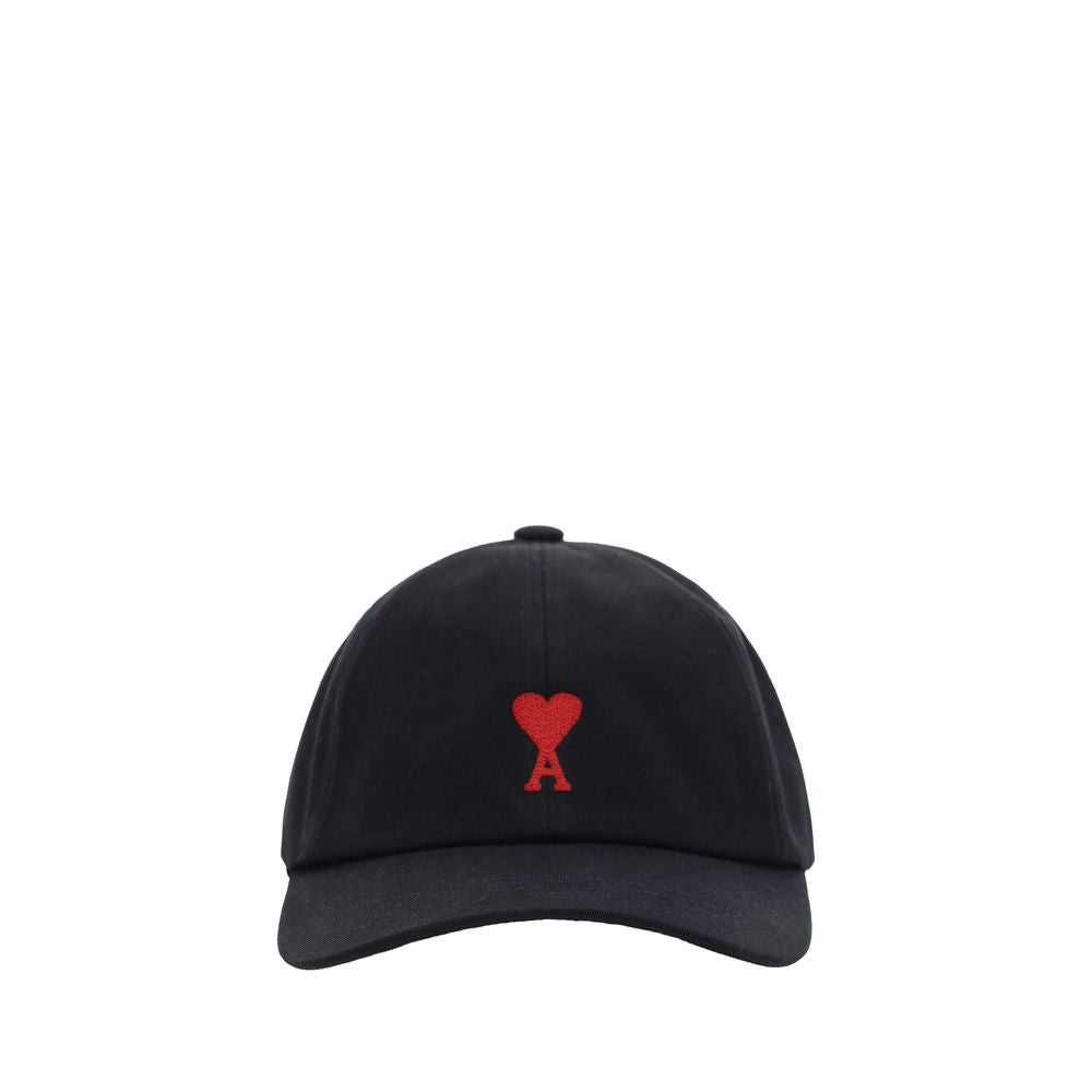 Black Cotton Cap (Baseball Hat)