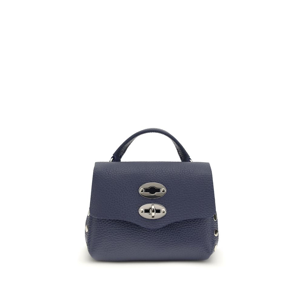 Blue Calf Leather Bos Taurus Shoulder Bag