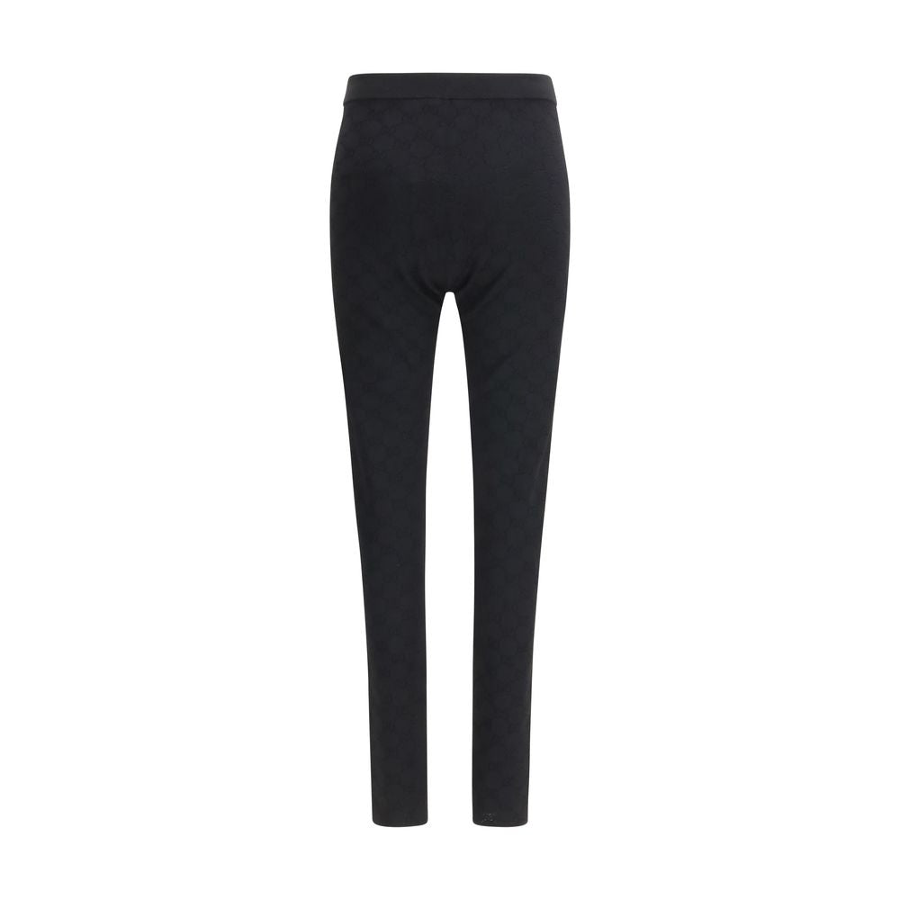 Black Viscose Leggings