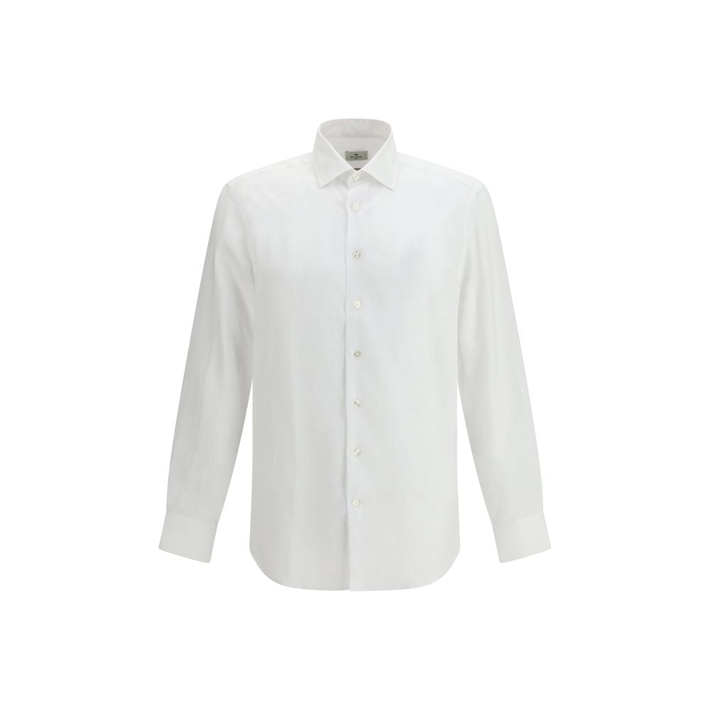 White Linen Dress Shirt