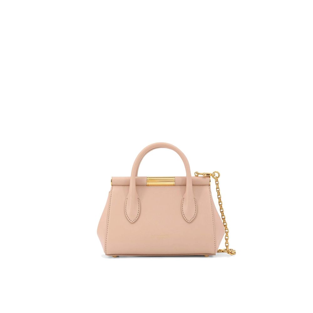 Beige Calfskin Handbag