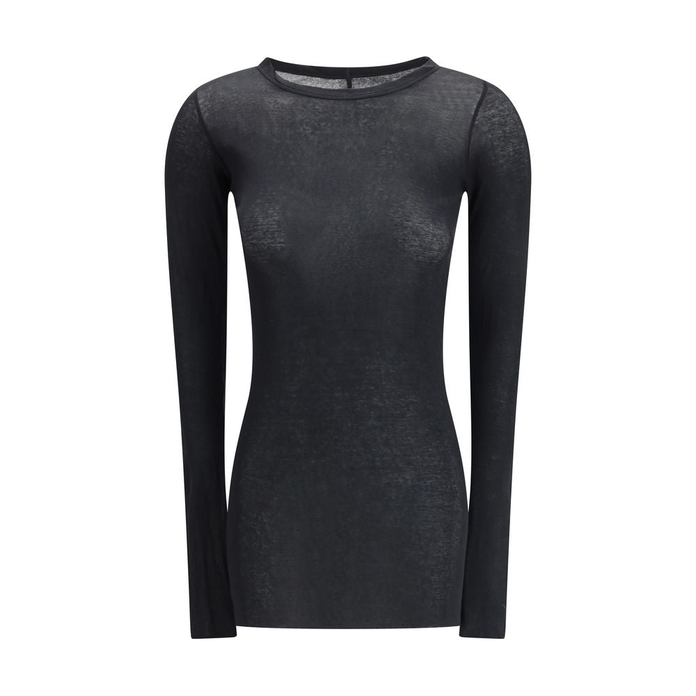 Black Cotton Longsleeve Shirt