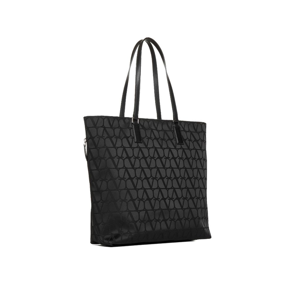 Black Cotton Tote Bag