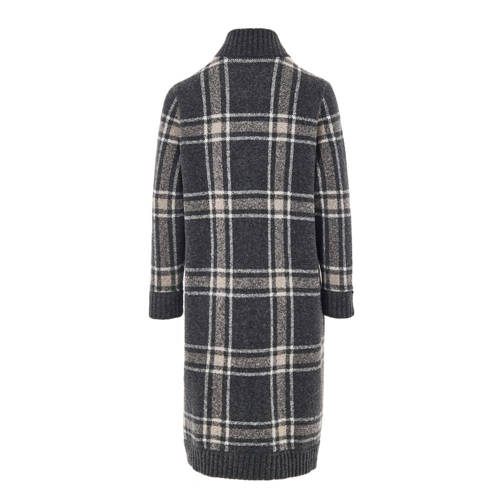 Gray Wool Robe