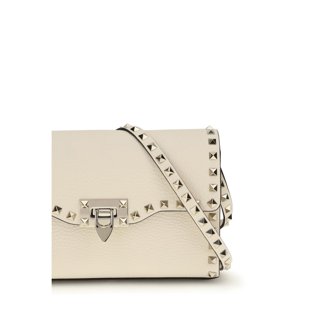 Cream Calf Leather Bos Taurus Shoulder Bag