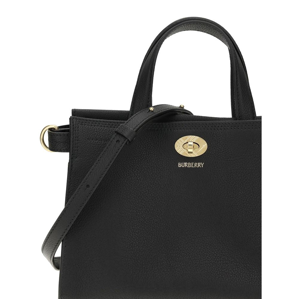 Black Calf Leather Bos Taurus Handbag