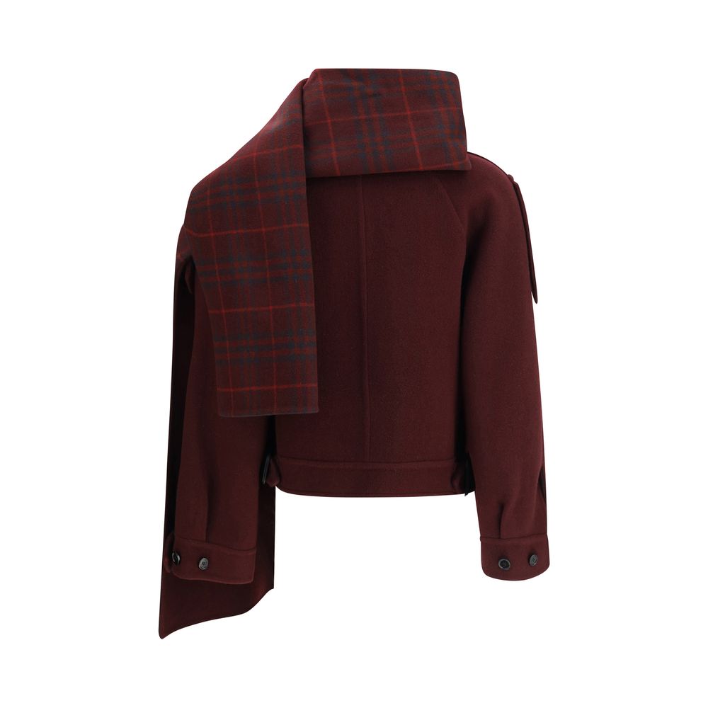Bordeaux Wool Coat