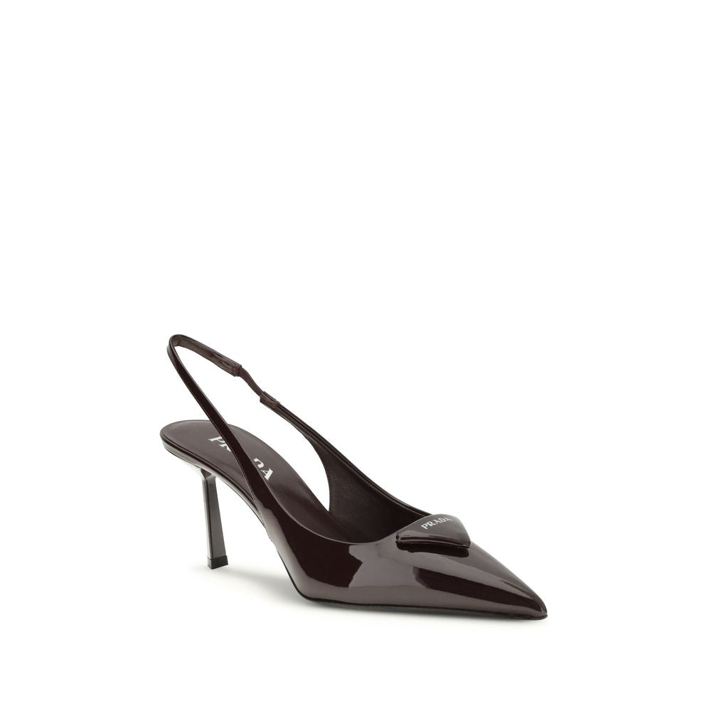 Bordeaux Calf Leather Bos Taurus Pumps