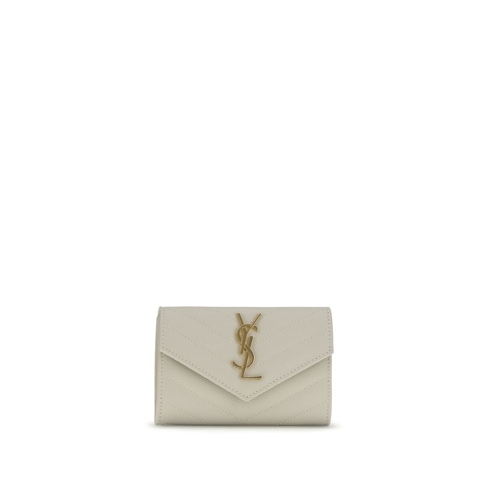 Cream Calf Leather Bos Taurus Wallet