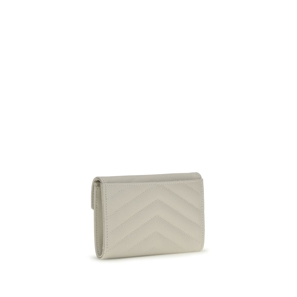 Cream Calf Leather Bos Taurus Wallet