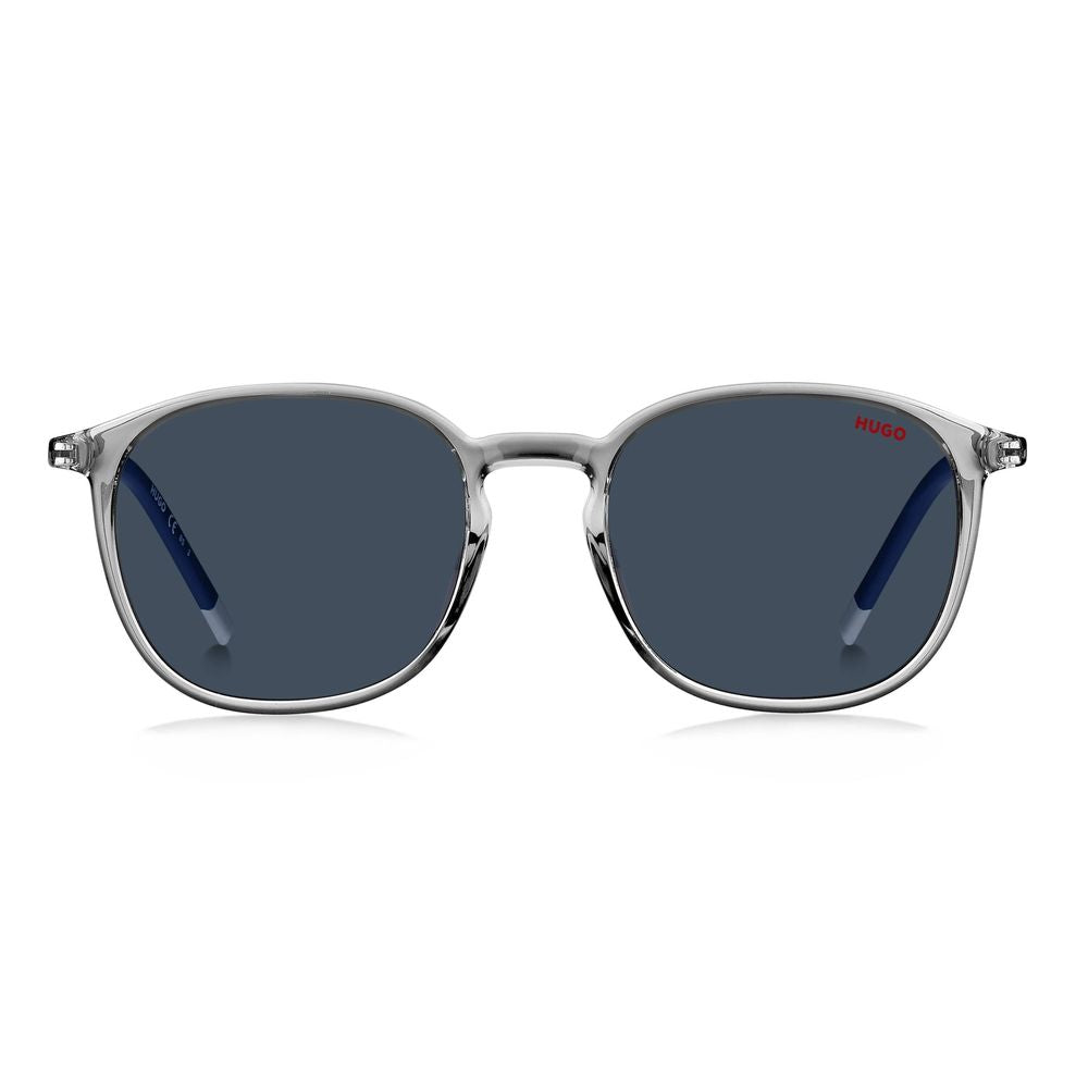Gray Resin Sunglasses