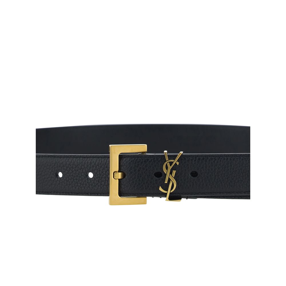 Black Calf Leather Bos Taurus Regular Belt
