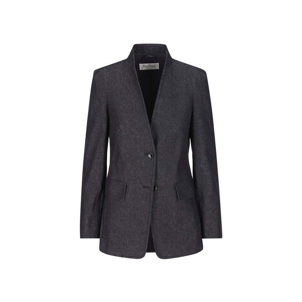 Blue Cotton Blazer
