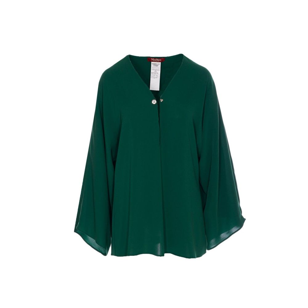 Bicolor Polyester Blouse