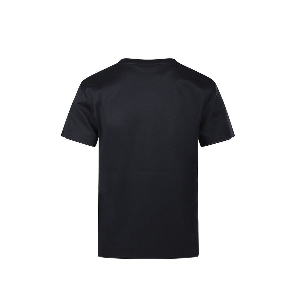 Black Cotton T-Shirt