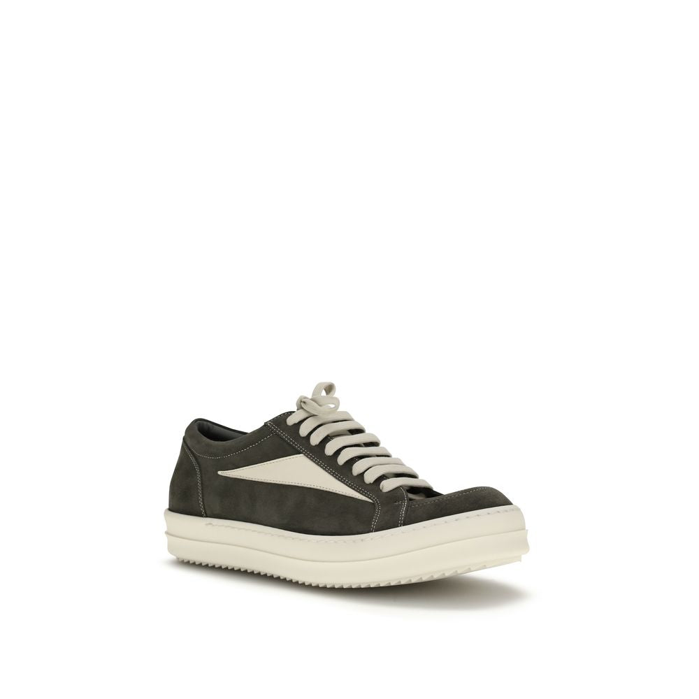 Black Calf Leather Bos Taurus Low Top Sneakers