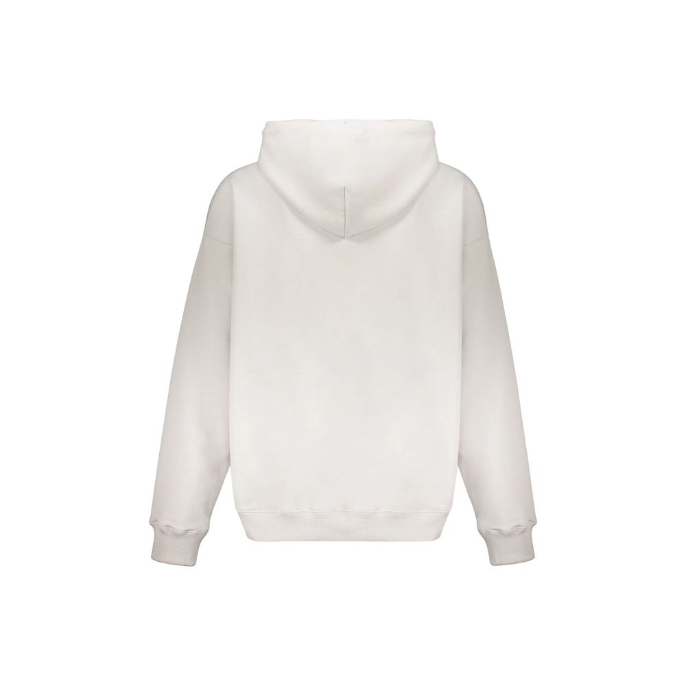 White Cotton Hoodie