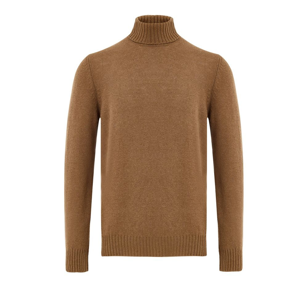 Brown Wool Turtleneck