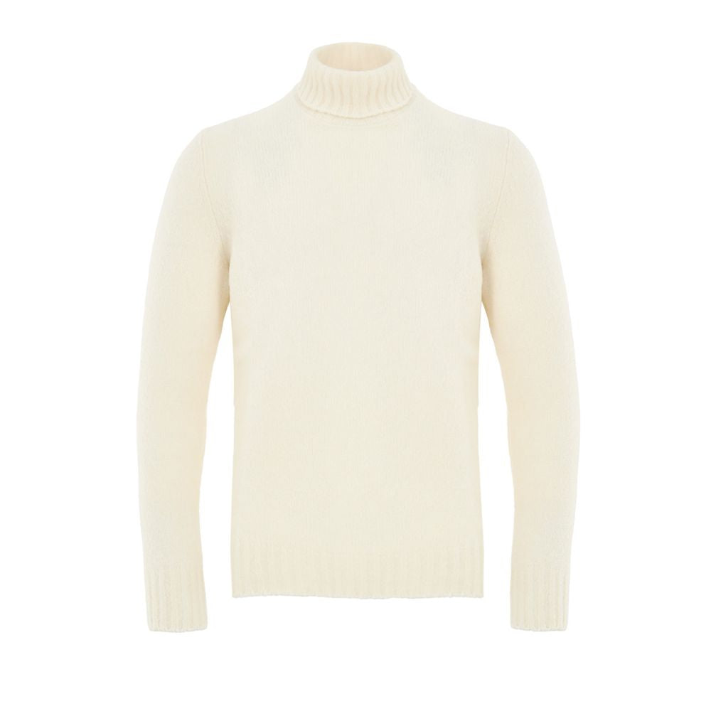 White Wool Turtleneck