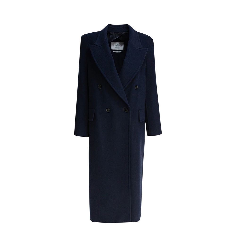 Blue Cashmere Coat