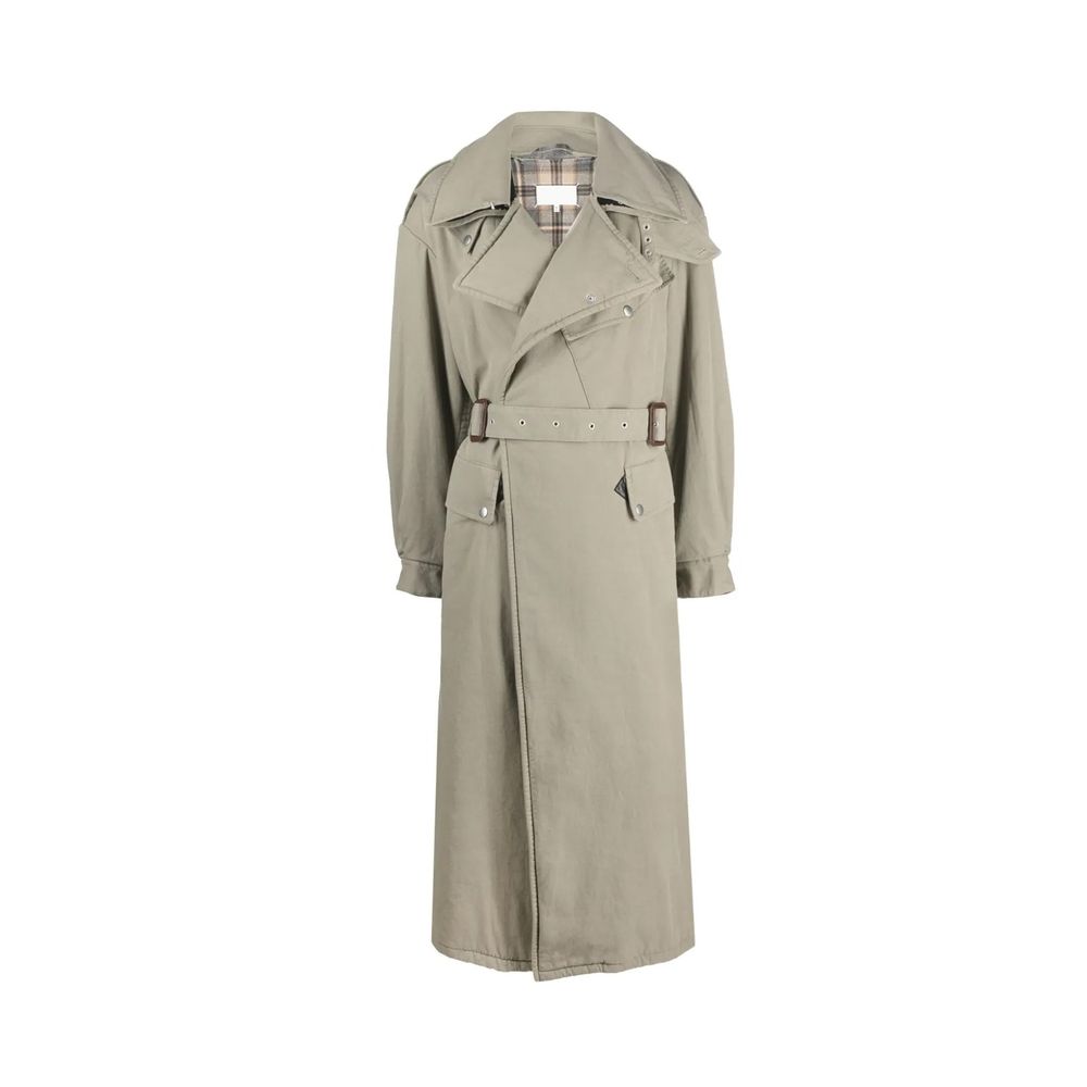Beige Cotton Coat