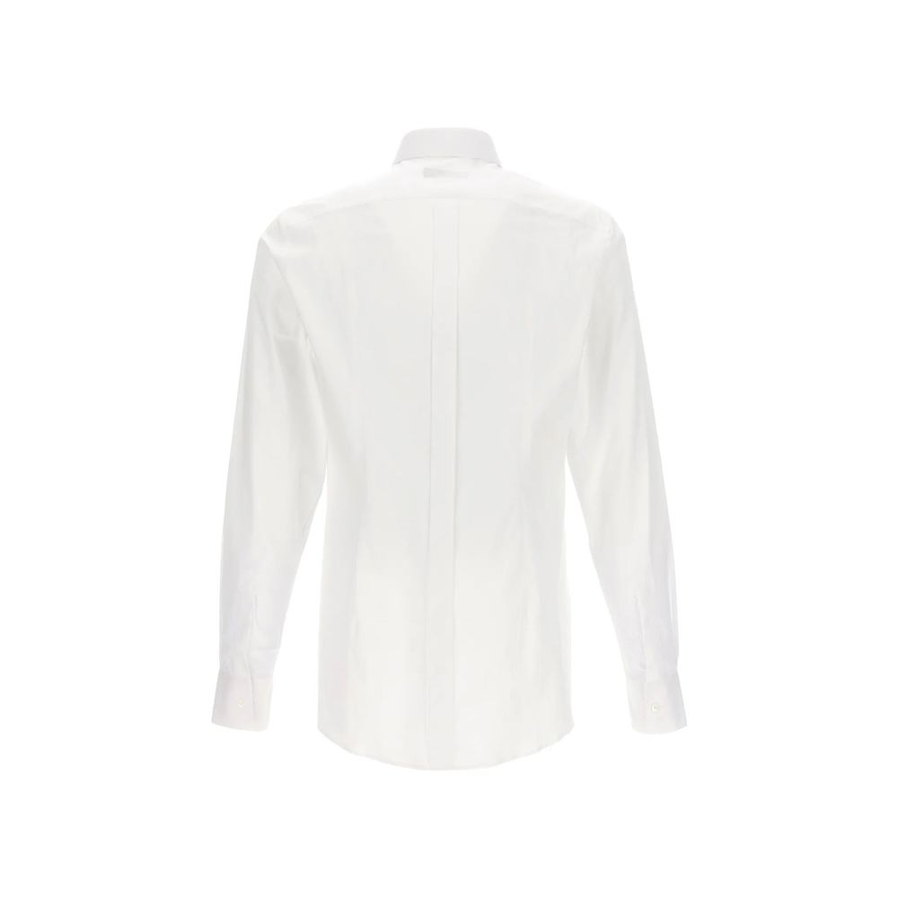 White Cotton Dress Shirt