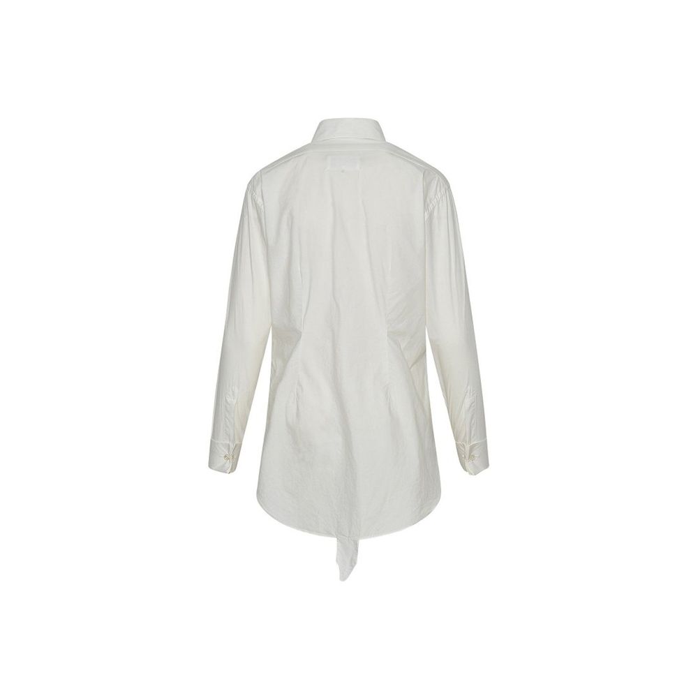 White Cotton Dress Shirt
