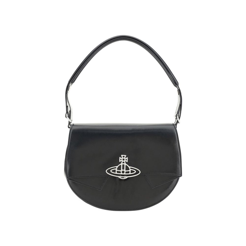 Black Leather Shoulder Bag