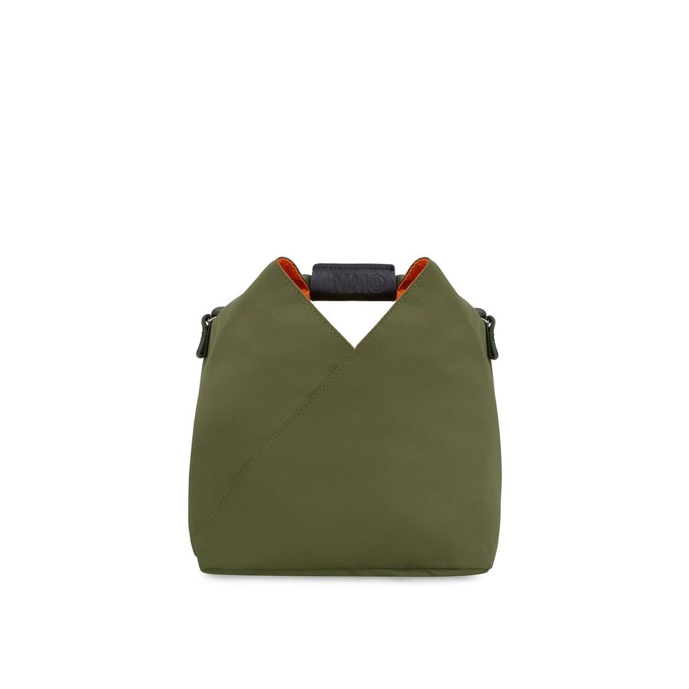 Bicolor Polyamide Crossbody Bag
