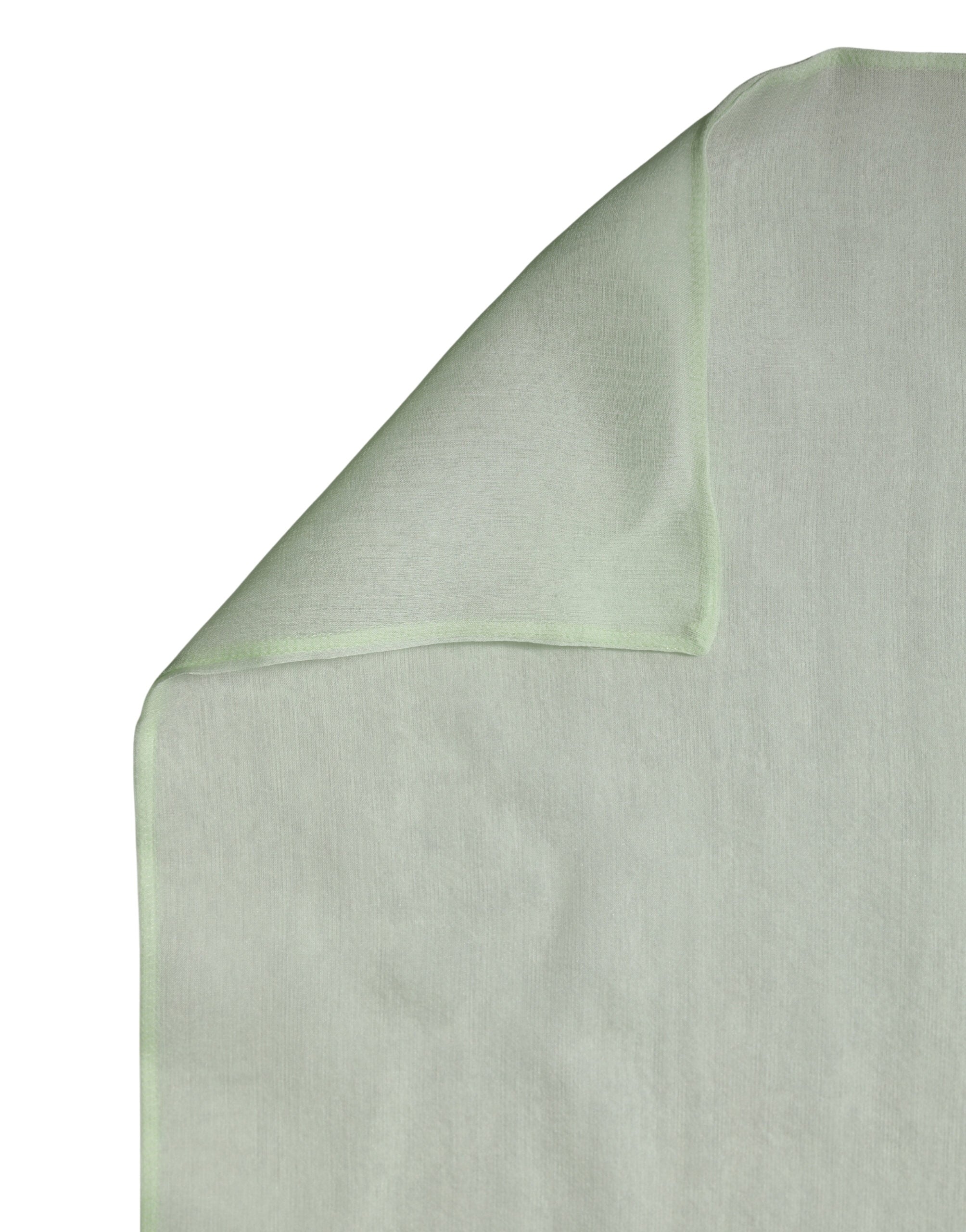 Light Green Silk Sash Wrap Shawl Stole 292cm x 19cm Scarf