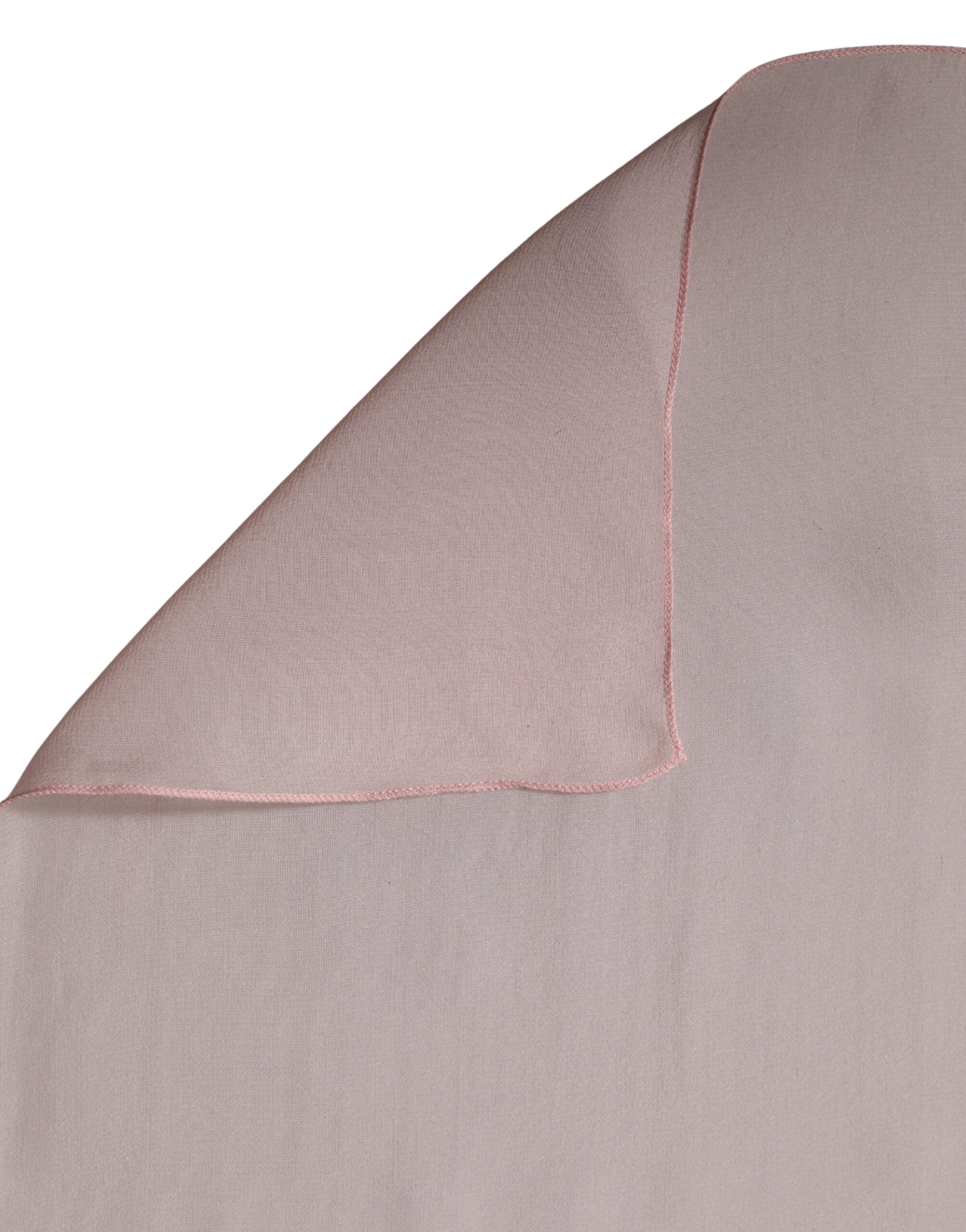 Light Pink Silk Neck Wrap Shawl Stole 272cm x 120cm Scarf