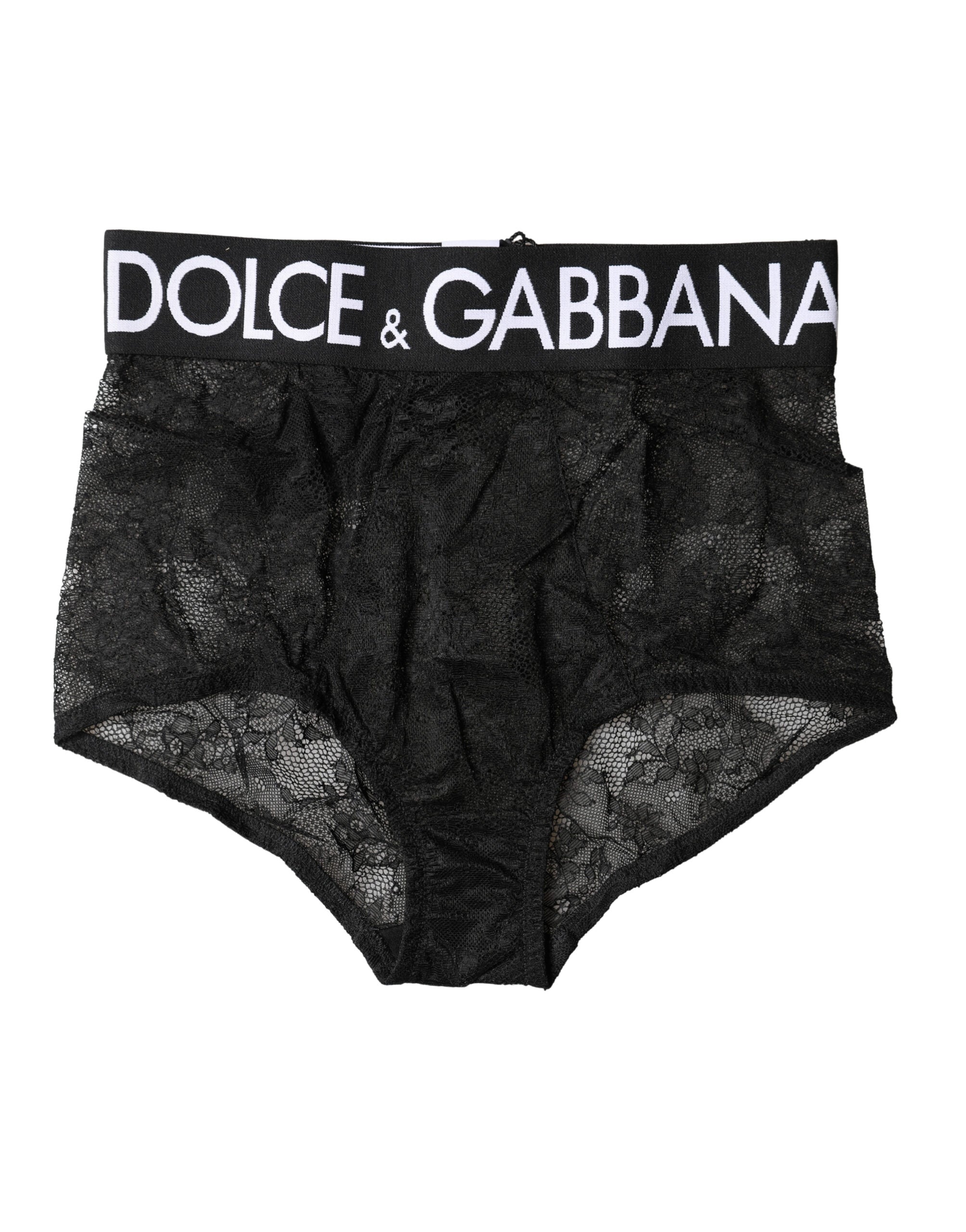 Black Logo Girdle High Waist Panty Underwear