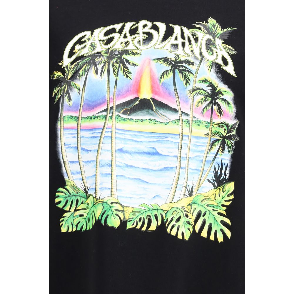 Black Cotton T-Shirt