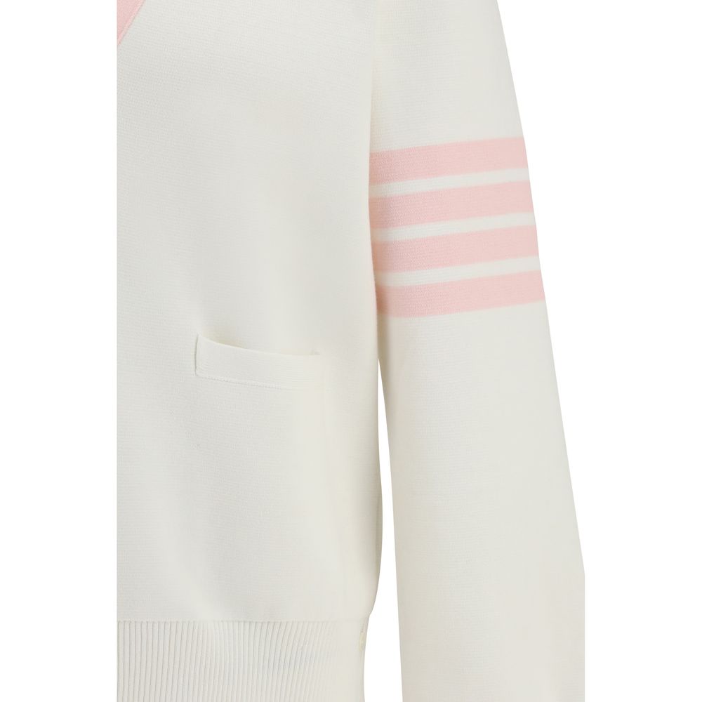 White Cotton Cardigan