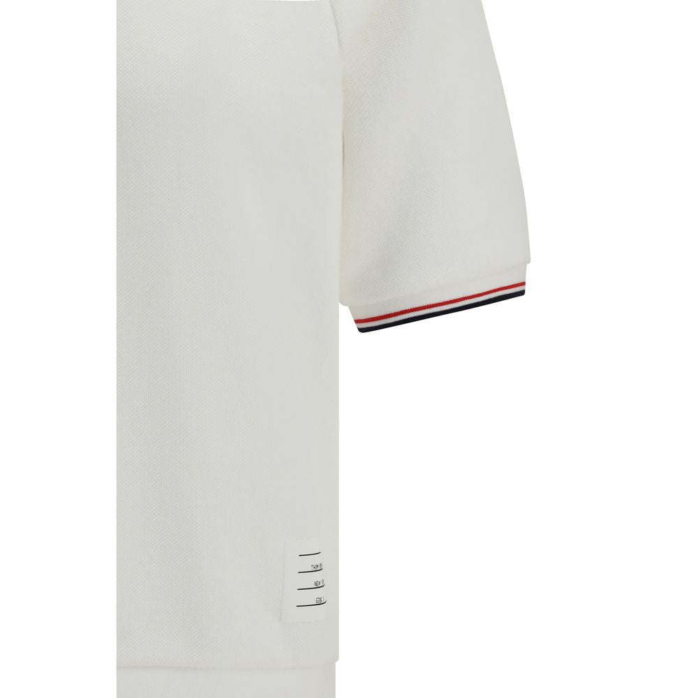 White Cotton Sweatshirt