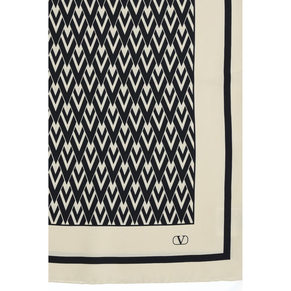 Multicolor Silk Scarf