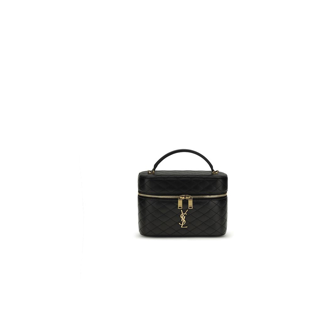 Black Calf Leather Bos Taurus Shoulder Bag