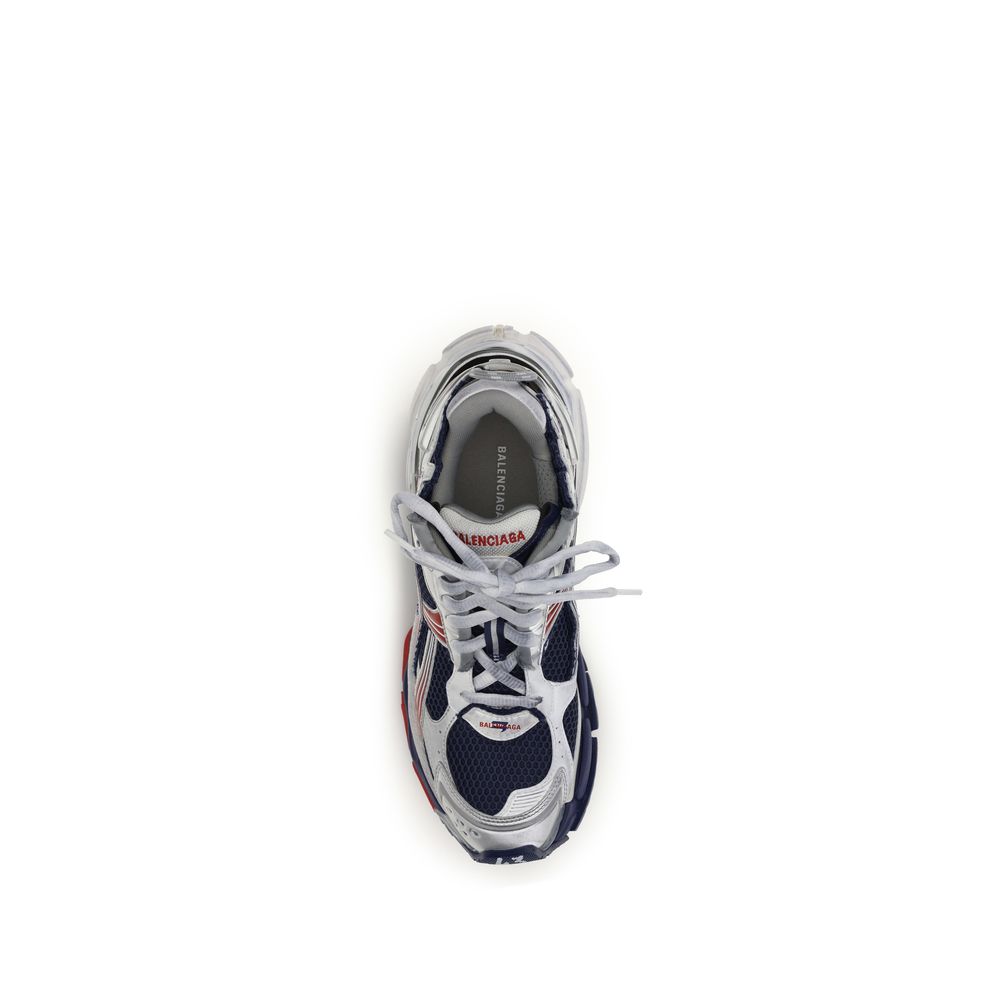 Gray Polypropylene Athletic Sneakers