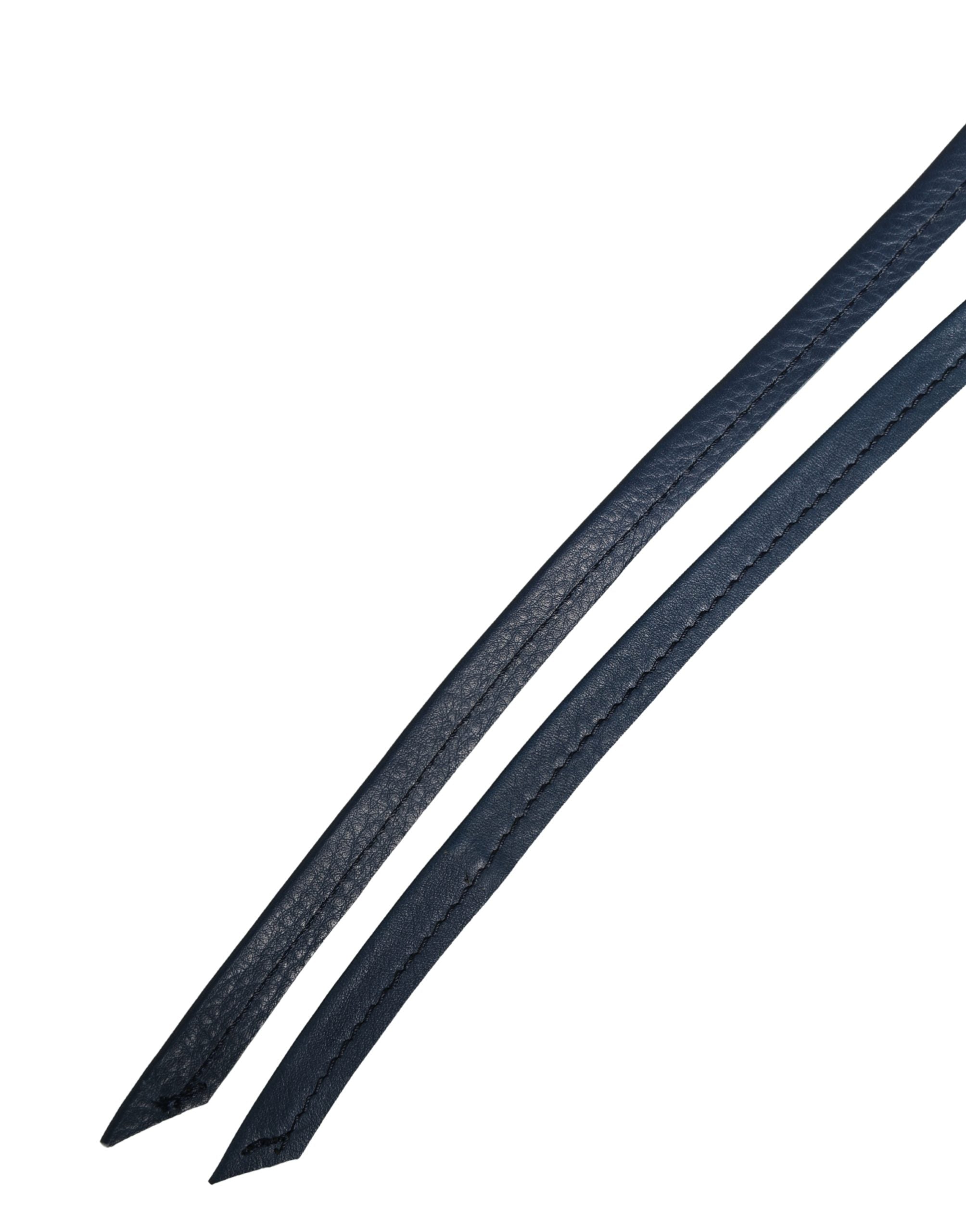 Blue Leather Wide Waist Women Cintura Belt