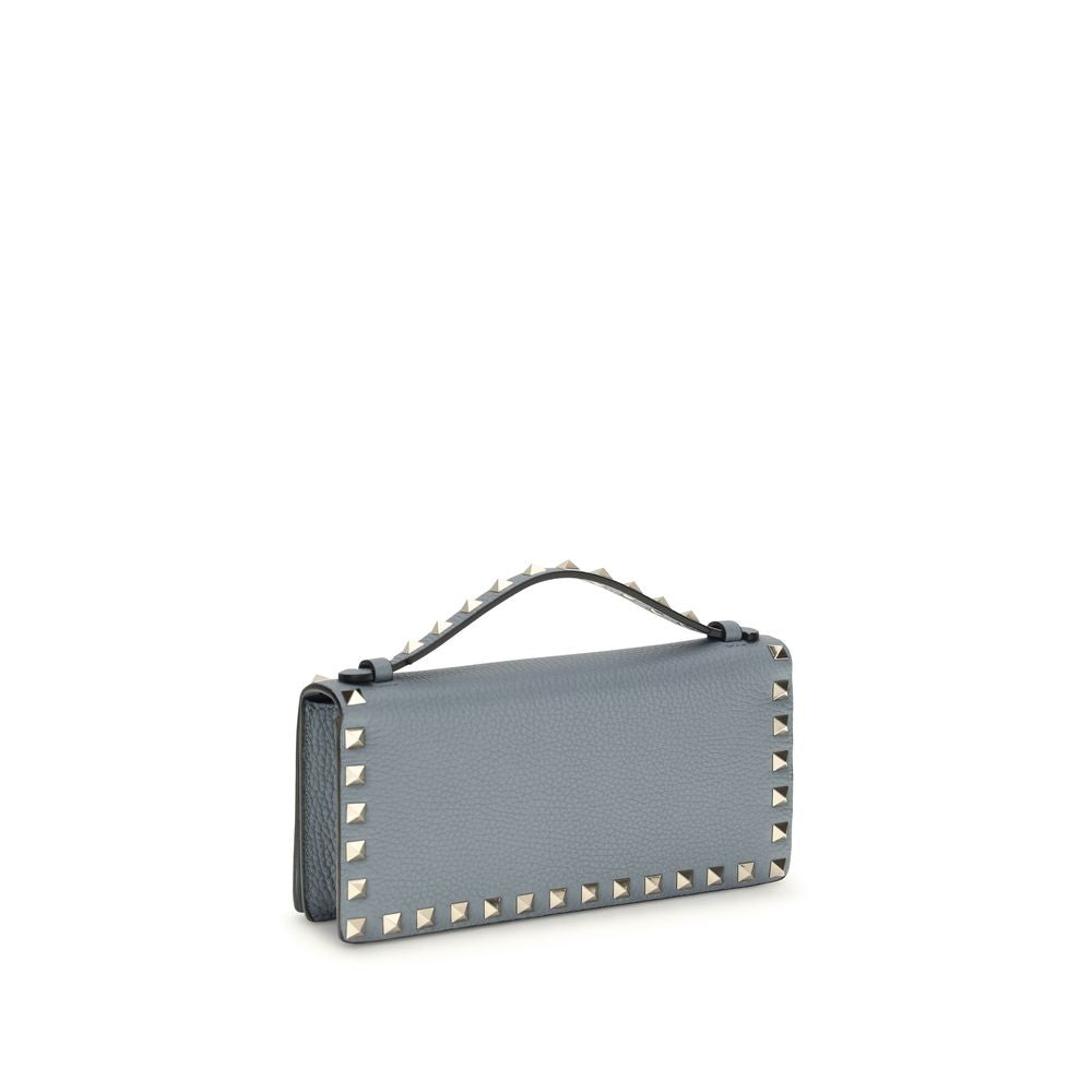 Blue Calf Leather Bos Taurus Wallet