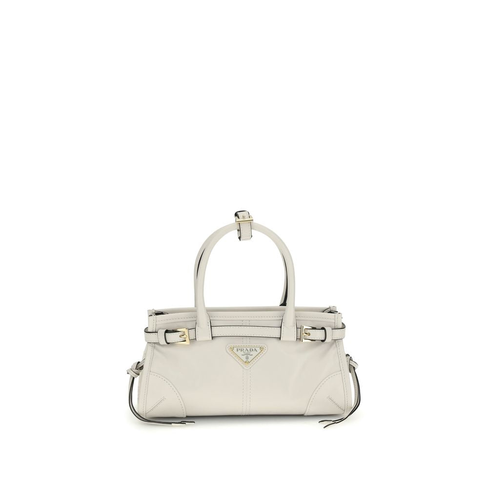 White Calf Leather Bos Taurus Handbag