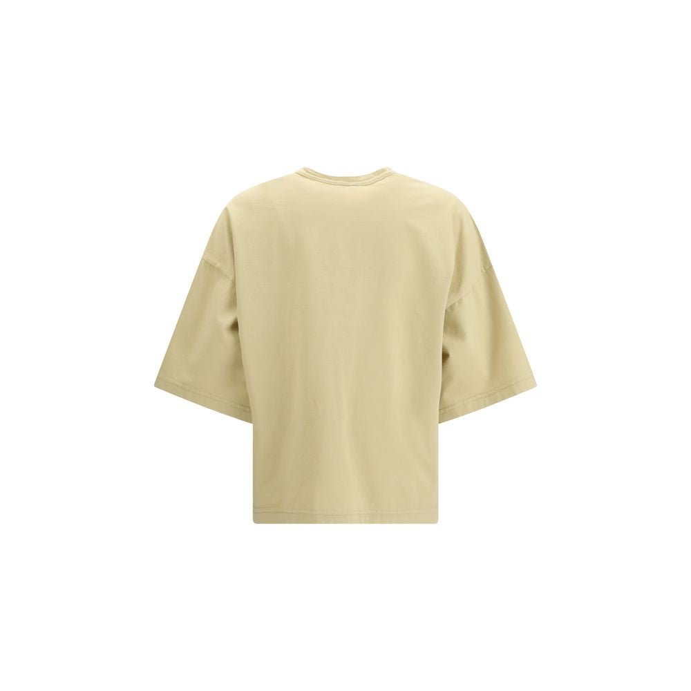 Beige Cotton T-Shirt