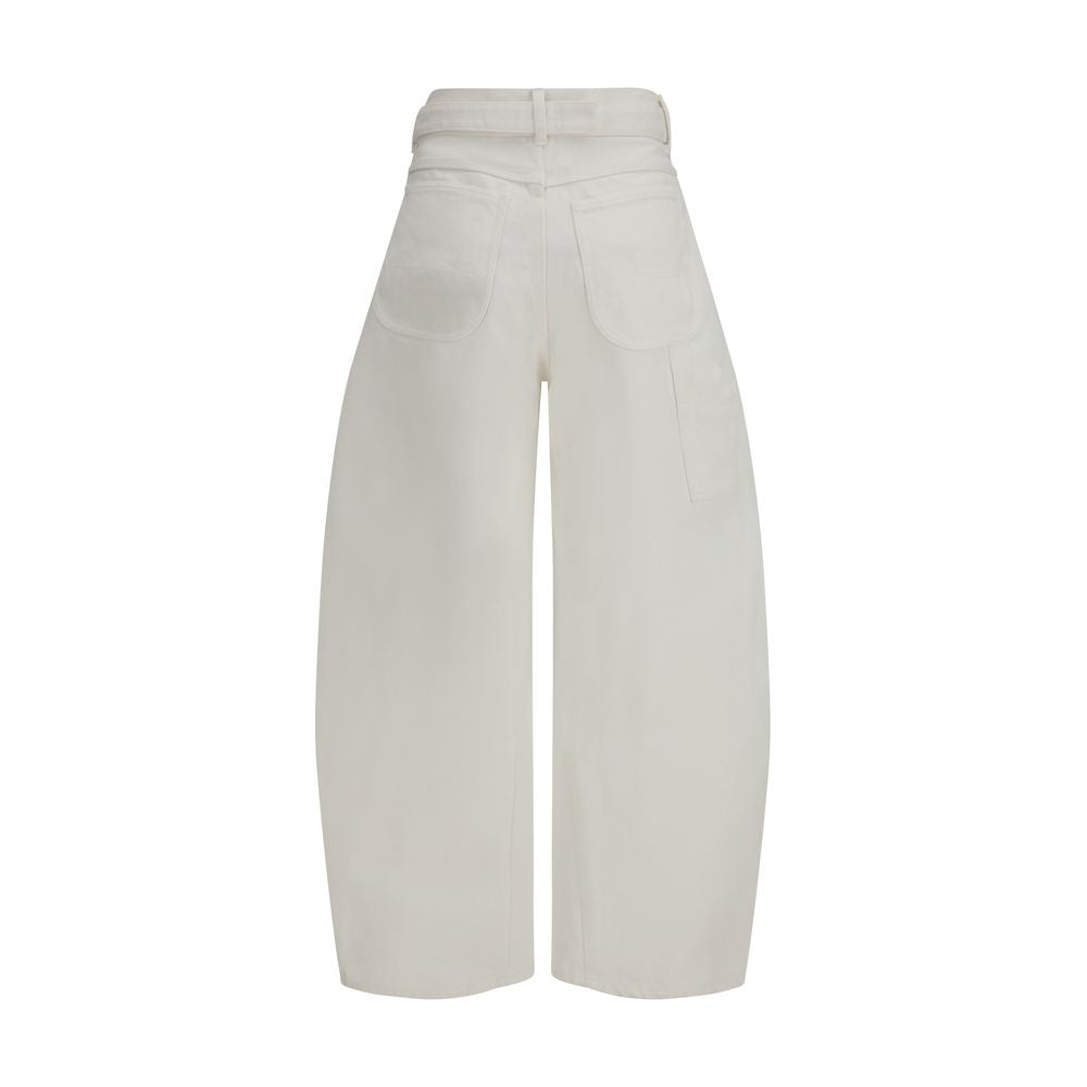 White Cotton Jeans Denim