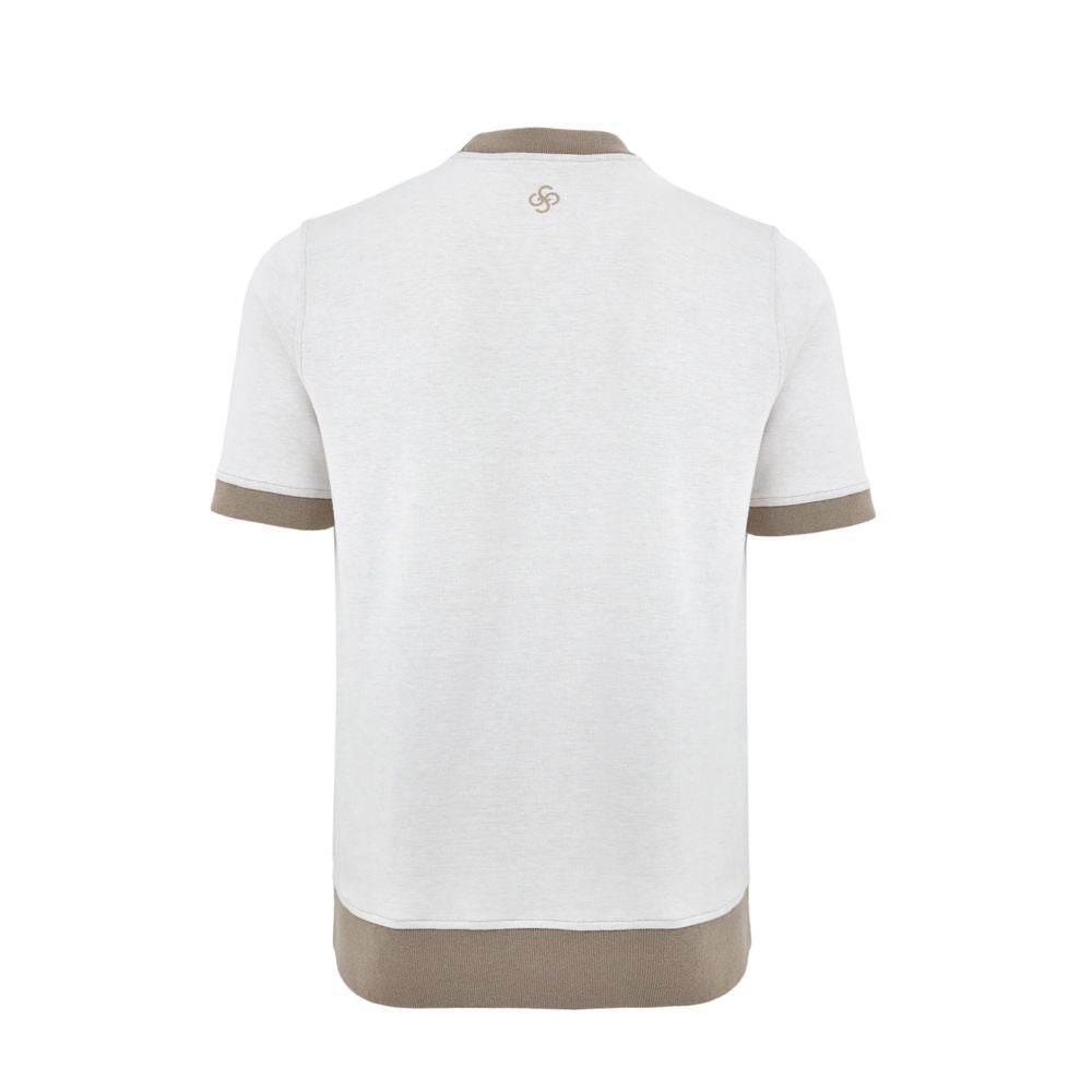 White Cotton Hoodie